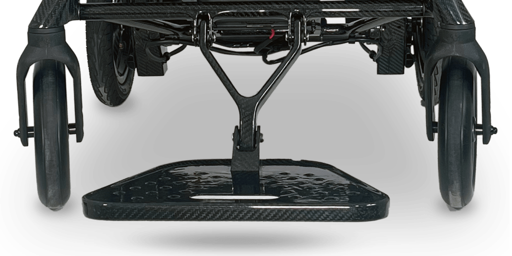 Jazzy Carbon Foot Stand